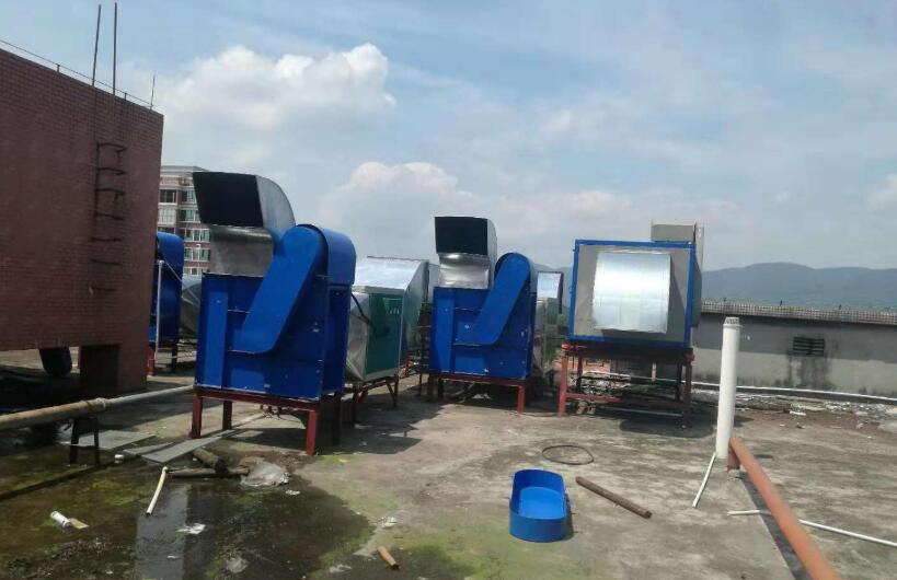 廚房排風安裝施工工程案例